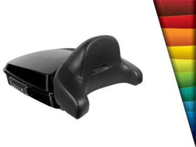 INDIAN CHOPPED TOUR PACK BLACK HARDWARE WRAP PAD