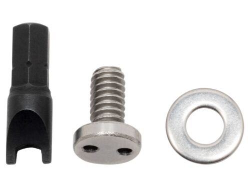 Anti-Theft Security Seat Bolt for Harley-Davidson® from HOGWORKZ® | Polished Metal