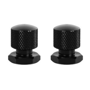 HOGWORKZ® Black Seat Mounting Knobs for Harley-Davidson
