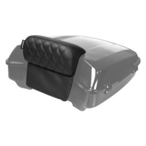 HOGWORKZ® Diamond Stitched Chopped Tour Pack Backrest Pad