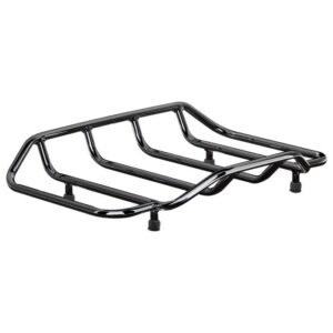 Black Tour Pack Luggage Rack for Harley® Touring Motorcycles