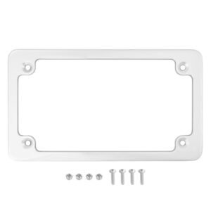 Black Low Profile License Plate Frame for Harley-Davidson® Motorcycles