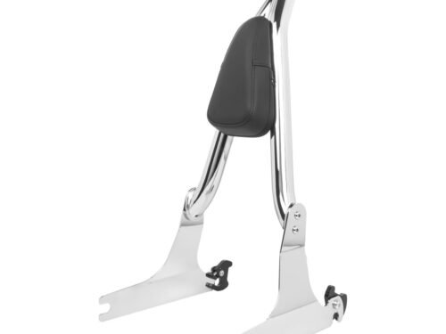 HW157762 Chrome Detachable Havoc Sissy Bar Backrest for Harley® Dyna '06-'17