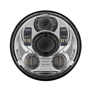 5 3/4" LED Chrome V2 Headlight for Honda® VT1300 Fury / Sabre / Stateline / Interstate '10-'25