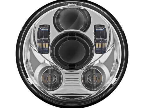 5 3/4" LED Chrome V2 Headlight for Honda® VT1300 Fury / Sabre / Stateline / Interstate '10-'25