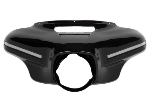 HW227008 Vivid Black Outer Fairing w/ Integrated LEDs for Harley® Touring '14-'25