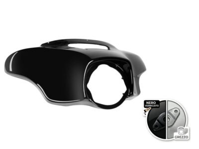 Vivid Black Outer Fairing Cowl Upper for Harley® Touring '14-'25