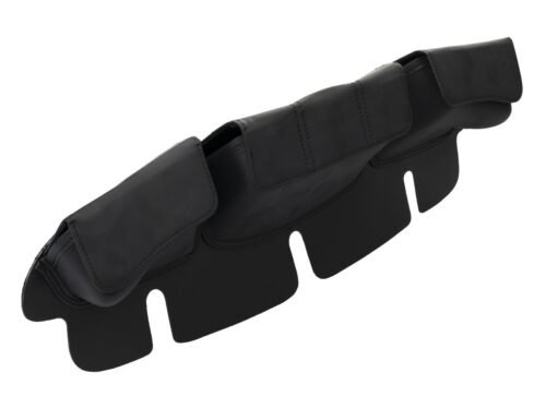 Triple Pocket Windshield Fairing Pouch for Harley® Touring '96-'13