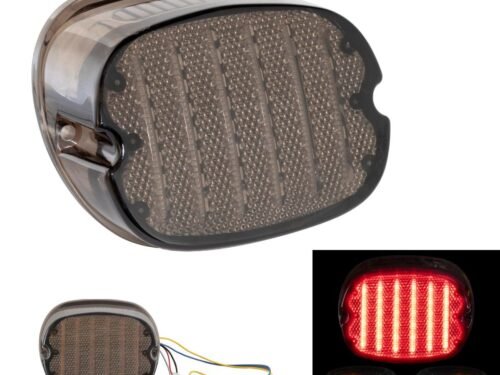HOGWORKZ® Low Pro LED Taillight & Signals w/ Plate Light for Harley-Davidson® Motorcycles