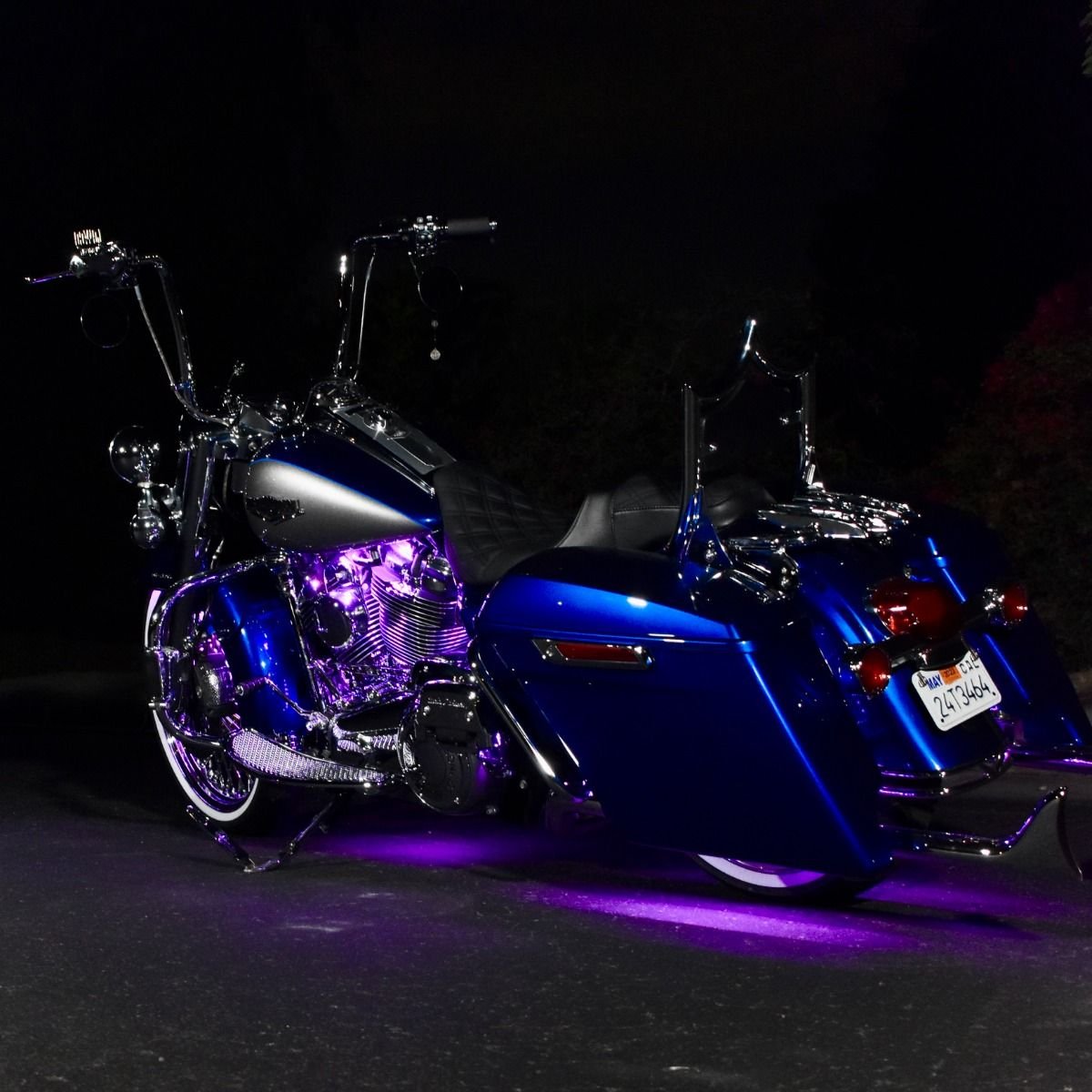 HOGWORKZ® LED Motorcycle Underglow Accent Lighting | 12 Strip Kit