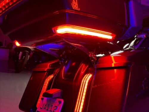 HOGWORKZ® Lumipro™ LED Side Markers for Harley® '14-'25 OEM King Tour Pack - Smoked