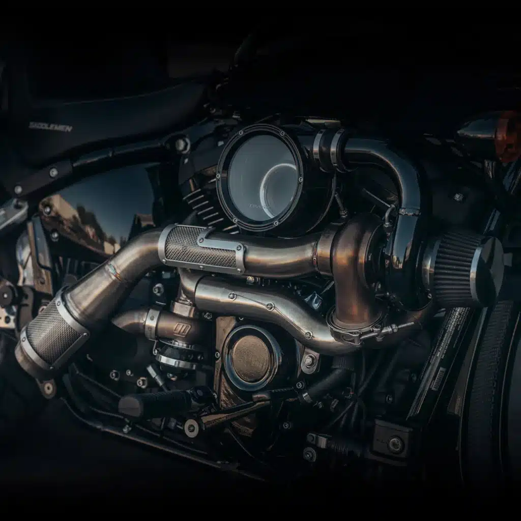 Kit turbo per softail e touring M8