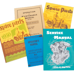 MANUALI E CATALOGHI PARTI PER MODELLI DโEPOCA