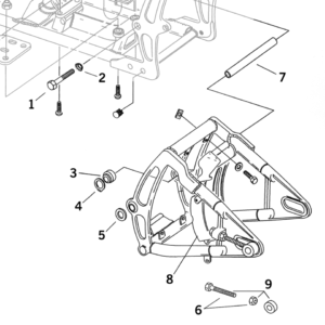 PARTI FORCELLONE SOFTAIL 1984-1999